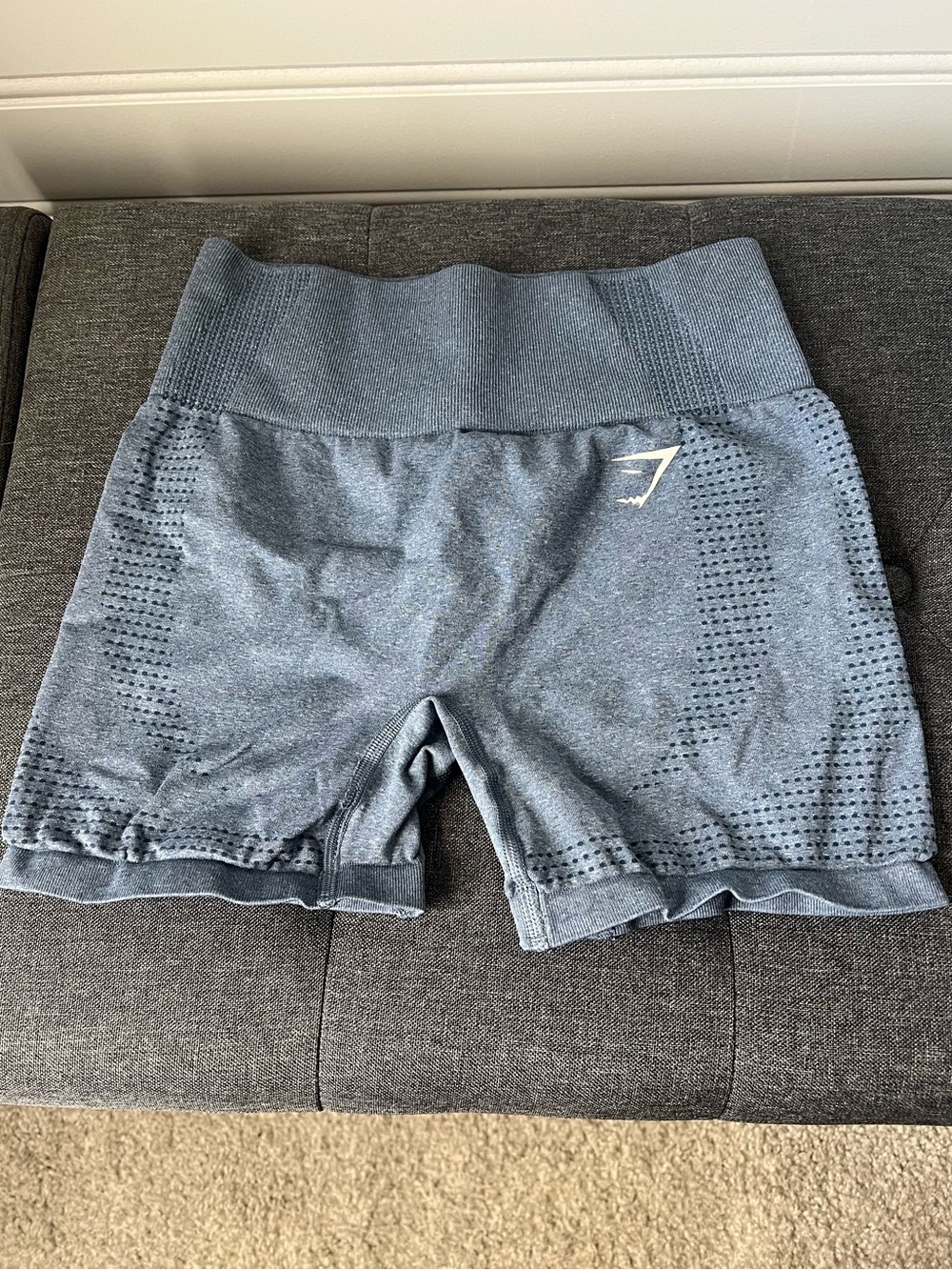 Gymshark Vital Seamless 2.0 Shorts- Blue